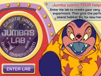 Игра Лило и Стич - лаборатория Джамбы